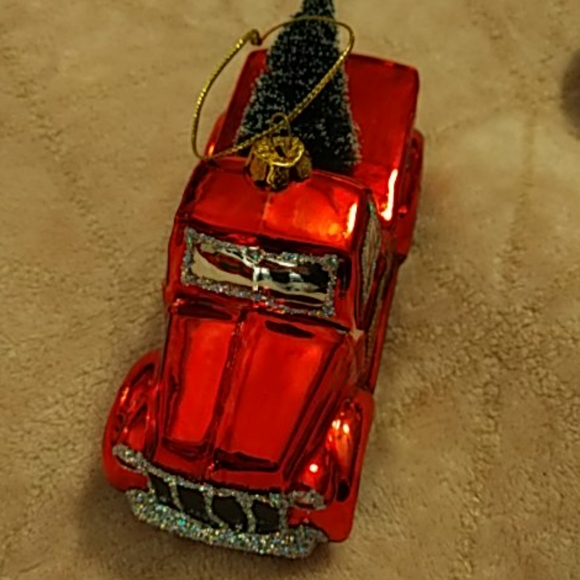 Glass christmas ornaments set - Picture 3 of 5